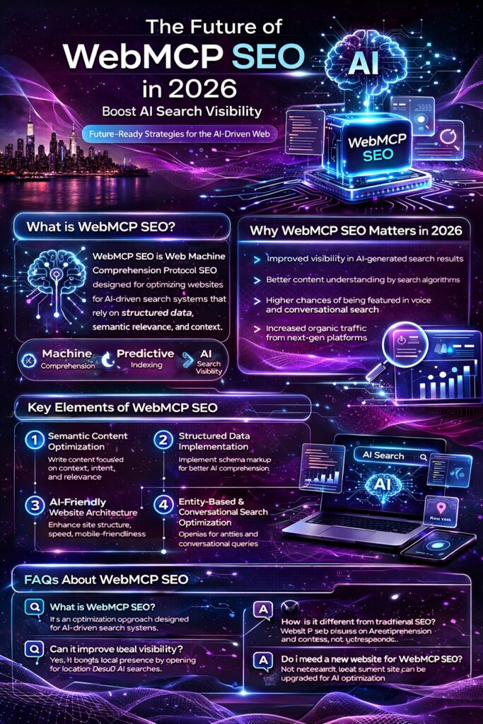 Future Of WebMCP SEO in 2026