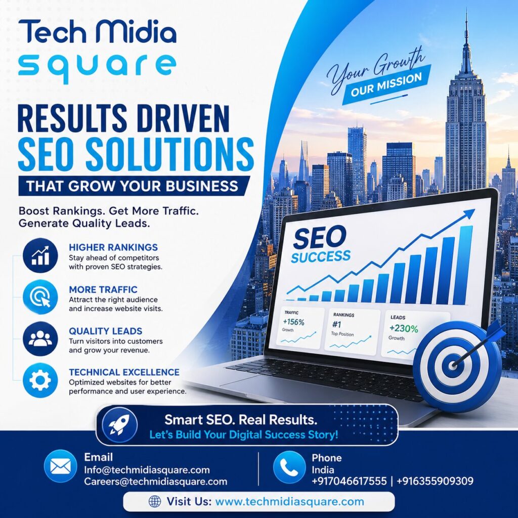 seo services in new york by Tech Midia Square