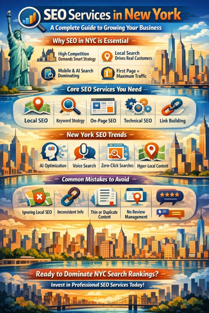 SEO services for NYC businesses


